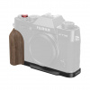 SmallRig L-Shaped Mount Plate with Wooden Handle for FUJIFILM X-T30 / T30 II / T30 III Black 5666
