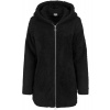 Women's Sherpa jacket black čierna M Urban Classics 4053838210383