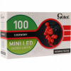 Svetla na Vianočný stromček - Lampy 100 LED gule červené osvetlenie (Svetla na Vianočný stromček - Lampy 100 LED gule červené osvetlenie)