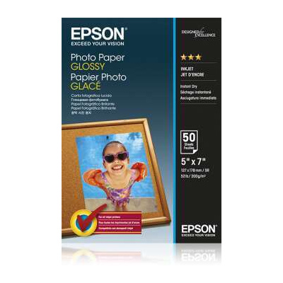 Epson Photo Paper Glossy 13x18cm, 50 listů C13S042545