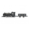 Wiky vehicles Vlak set s efekty dráha 75x75 cm mašinka 19,5 cm