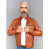 Max Original Leather Pánska kožená bunda GUISEPPE cognac-91 (6XL 70-76) - Cognac - 6XL