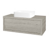 Dreja Umývadlová skriňa STORM SZZ 100 (umývadlo Joy) - D05 Oregon / D05 Oregon