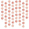 Závesné dekorácie Elegant Lush Blush 8 ks