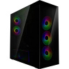 Arctic Xtender midi tower PC skrinka, herné puzdro čierna; ACPCC00016A