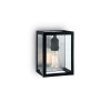 Retro a vintage svietidlo IDEAL Lux Igor AP1 Nero 092836