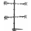 LogiLink držák monitoru BP0046 4 Displej: (s) 33,0 cm (13) - 81,3 cm (32) černá nastavitelná výška, naklápěcí, nakláněcí, otočný