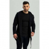 Strix Kardigán Hoodie black