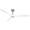 CasaFan ECO AIRSCREW 152 BN-MW stropný ventilátor, 28 W, (Ø x v) 1520 mm x 275 mm, chróm, 315242; 315242