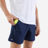 KUIKMA Pánske šortky Essential na tenis tmavomodré 2XL