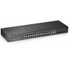 Zyxel GS1920-24v2, Switch, 24x GLAN, 4x Combo SFP/RJ45, Smart, rackmount