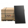 PALETA 37ks, dvojfázový fotovoltaický solárny panel DAH Solar 500Wp Full Black, Full Screen