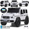 Autíčko na batérie Mercedes G trieda 63 AMG 4x4 Panel Rádio pre 2 osoby PA0309