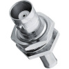 Amphenol B6421A1-NT3G-1-50 B6421A1-NT3G-1-50 BNC konektor zásuvka, vstavateľná vertikálna 50 Ω 1 ks; B6421A1-NT3G-1-50