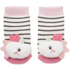 Hrkálka Baby Fehn Hrkajúca sa ponožky jednorožec Aiko & Yuki (4001998057164)