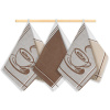 Bellatex Sada utierok 3 ks 50 × 70 cm, 165 espresso