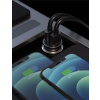 Zástrčka SWISSTEN USB-C Power Delivery + USB Quick Charge 3.0 36W, Metal černý, 47415 031-0327