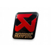 Emblémová nálepka z hliníka Tlmič Motor Sport DO Akrapovic 650 mm 800 mm