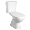 AQUALINE - MIGUEL WC kombi misa, dvojtlačidlo, spodný odpad, biela LC2258
