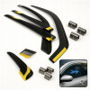 Deflektory 2x sklo MITSUBISHI PAJERO SPORT 1997-2013
