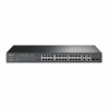 TP-LINK TP-Link JetStream TL-SL2428P sieťový prepínač Riadený L2 Fast Ethernet (10/100) Podpora napájania cez Ethernet (PoE) 1U Čierna (TL-SL2428P)