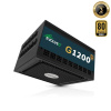 EVOLVEO G1200, zdroj 1200W, 80+ GOLD, ATX 3.1, aPFC, 140 mm ventilátor, plně modulární, záruka 3 roky, černý