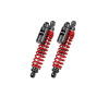 BITUBO Rear Twinshocks BITUBO Piggyback tank - ADJ:Manual spring preload, rebound, compression Red springs
