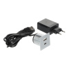 Asa Elektrická zásuvka USB nabíjačka VersaPick / Nerez