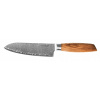 Nôž G21 Gourmet Damascus 17 cm, Santoku, rukoväť zebrawood