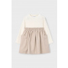 Dievčenské šaty Mayoral 4930.6N.Mini.9BYA béžová 98