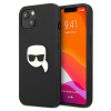 Kovové puzdro Karl Lagerfeld Ikonik Karl's Head pre iPhone 13 mini - čierne (Kovové puzdro Karl Lagerfeld Ikonik Karl's Head pre iPhone 13 mini - čierne)