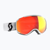 Lyžiarske okuliare SCOTT Faze II mineral white/black/amp red chrome