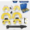 Súprava BRILLIANT TOOLS napinákov pružín, 15-dielna, s plastovými ochrannými vložkami
