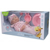Wiky Bábätko v overale ružové 40 cm WKW039289