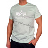 Alpha Industries Basic T Shirt Mint tričko pánske Farba: zelená, Veľkosť: S