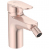 Ideal Standard ALU+ Bidetová batéria s výpusťou Click-Clack, BlueStart, rosé BE132RO