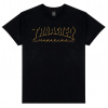 pánske tričko THRASHER SHADOW MAG LOGO T-SHIRT BLACK XXL