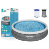 LEAN TOYS Záhradný bazén expanzný 366 x 76 cm Bestway 57445