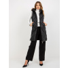 Čierna prešívaná vesta s kapucňou NM-KZ-D2-3816-1.62-black S