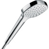 Hansgrohe Croma Select E ručná sprcha 1jet, EcoSmart 7 l/min 26816400 biela / chróm