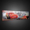 Obraz na plátne panoráma - OB2257 - Cars Mcqueen 145cm x 45cm - O3