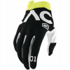 100 % RUKAVICE CROSS/ENDURO RACR ITRACK ČIERNA / BIELA / ŽLTÁ VEĽ. M