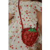 Detská kabelka Konges Sløjd TUT STRAWBERRY SHOULDER BAG KS102388 červená ONE SIZE