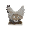 Dekorace slepička D6064 - 13,5 × 5 × 14 cm