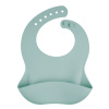 CANPOL BABIES Podbradník silikónový s vreckom zelený