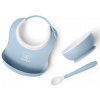 Baby Bjorn Súprava na kŕmenie detí BabyBjorn, 3 ks | Powder Blue