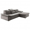 MID.YOU ROHOVÁ SEDACIA SÚPRAVA, textil, kompozitné drevo, bahenná hnedá - Sedačky - 002220026701
