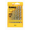 DeWALT Súprava vrtákov do kovu HSS-G / 1, 2, 3, 4, 5, 6, 7, 8, 9, 10 mm / (10 ks) DT5921