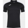 Joma Dres ACADEMY T-SHIRT BLACK - WHITE S/S, veľkosť L