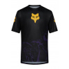 Pánsky cyklistický dres Fox Ranger Ss Jersey Img Print Plum